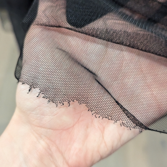 1861 black midi tulle strapless dress WITH TAGS (read description)*** - Picture 14 of 14